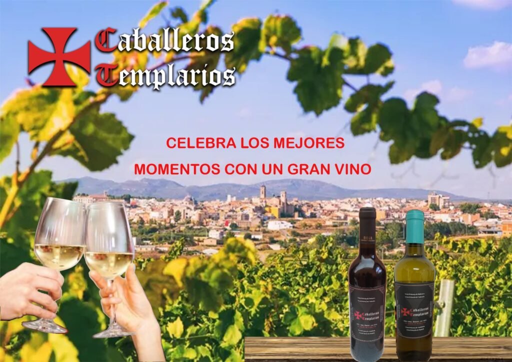 Vinos caballeros templarios. Tinto Templario. Verdejo Templario